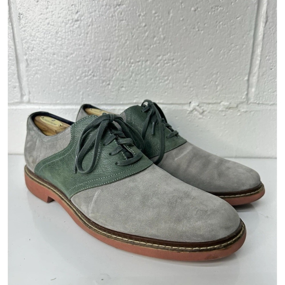 Cole Haan Men's Air‎ Harrison Eva SDL Oxford Green Gray / Size 11.5